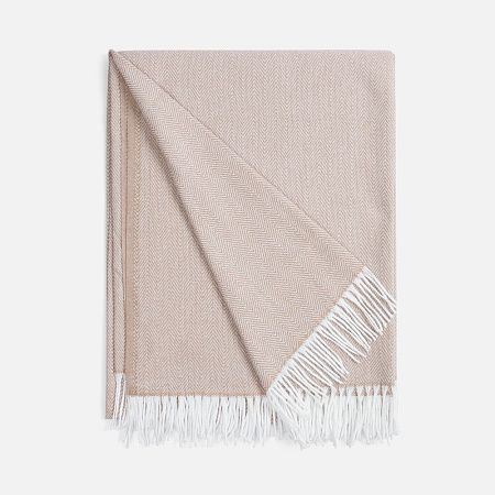 Плед «Гирвас», бежевый