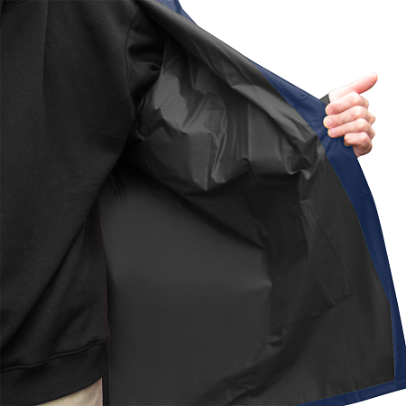 Дождевик Belfast Bi-color, материал PVC, размер M-L, темно-синий-черный