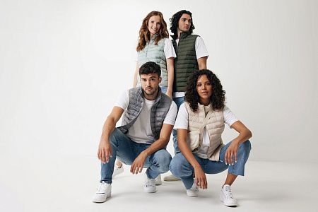 Мужской стеганый жилет Iqoniq Meru из переработанного полиэстера AWARE™, 70 г/м²