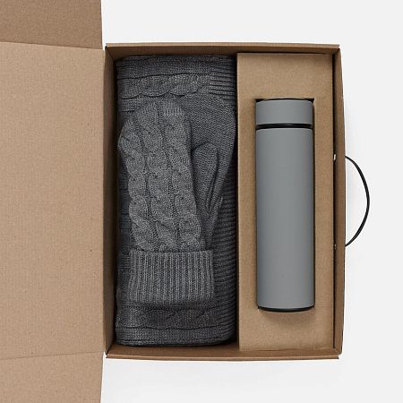 Набор Wintrish, серый меланж, размер S/M