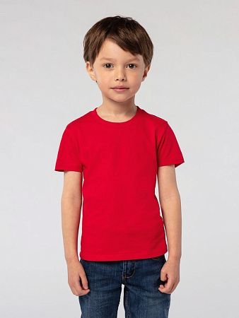Футболка детская Pioneer Kids, красная, размер 12 лет (142-152 см)