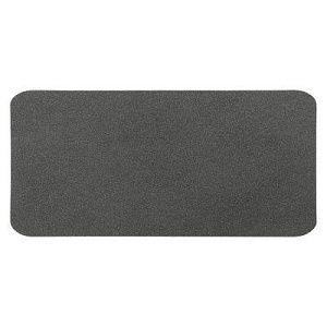 Шеврон Rectangle NUBA размер 60*30 мм, темно-серый, со скругленными углами