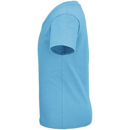 Футболка детская Pioneer Kids, бирюзовая, размер 6 лет (106-116 см)