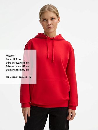 Худи унисекс Condor, красное, размер XXL