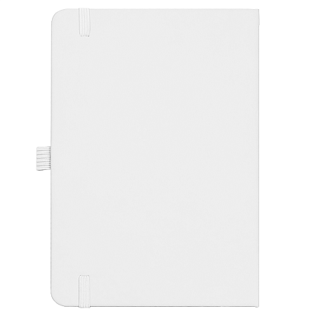 Блокнот Forest  Alfa Polo  Soft А5, недатированный, в твердой обложке, с резинкой и петлей для ручки, белый