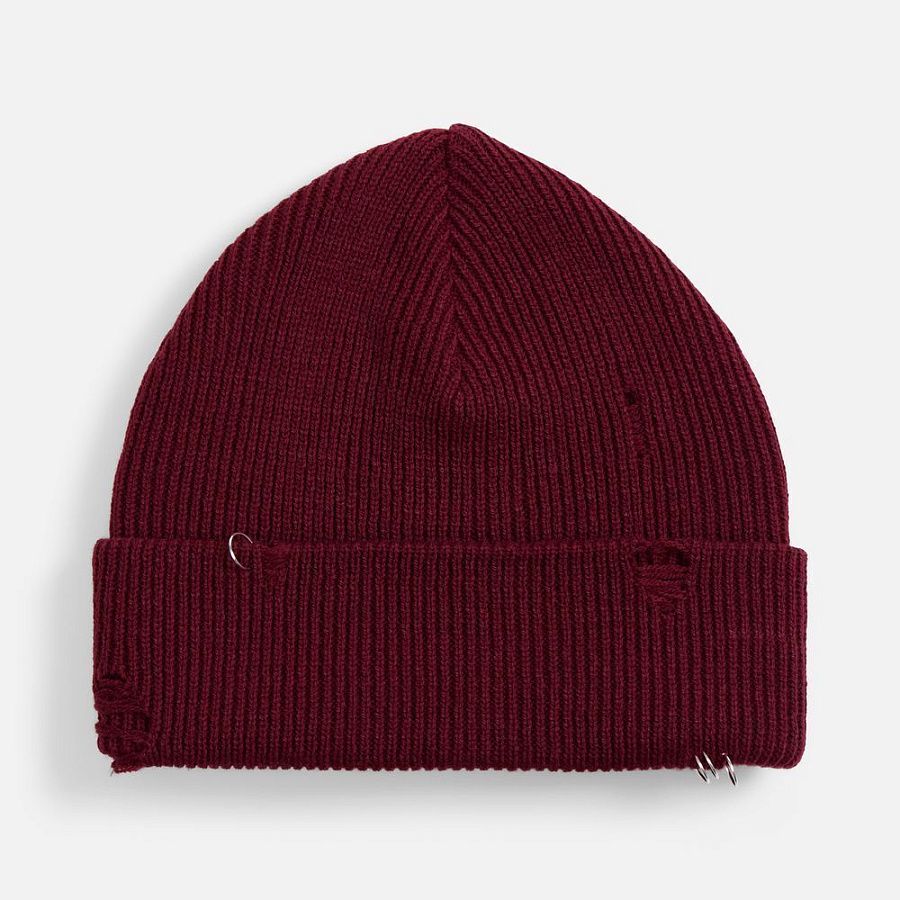 Шапка Ribelle, темно-красная (винная)