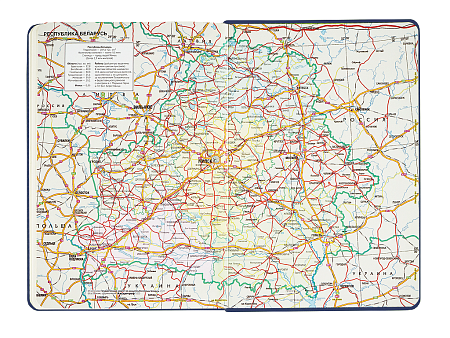 Ежедневник Smart Napoli Fusion А5, темно-синий, недатированный, в твердой обложке с поролоном