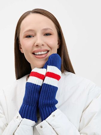Варежки Winwear, темно-синие (кобальт), размер L/XL