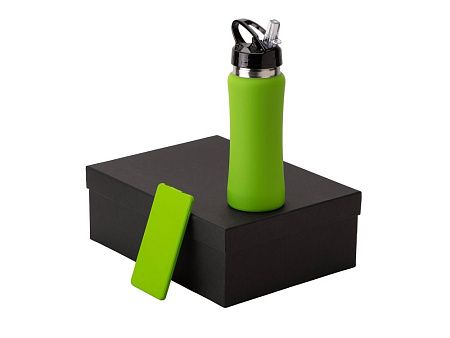 Подарочный набор «COLOR IT» с бутылкой для воды и повербанком, 5000 mAh