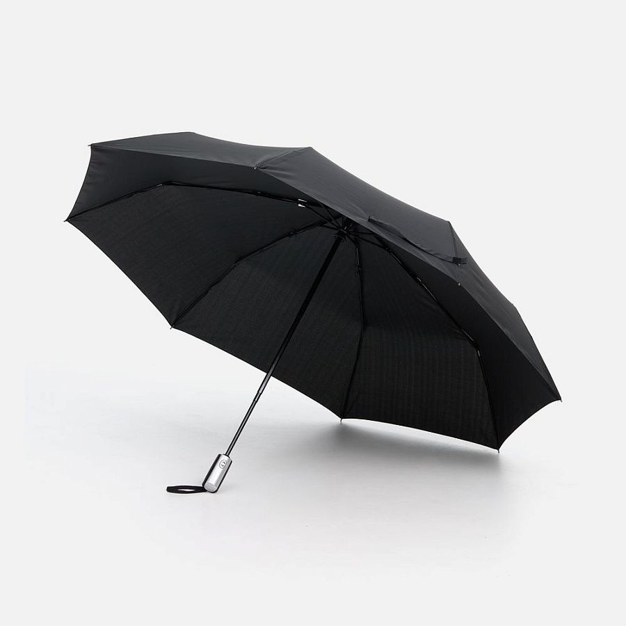 Зонт складной Fiber, черный