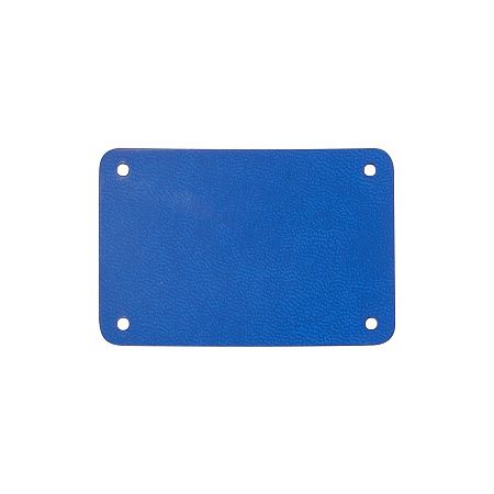 Шильд 4х6 см имитация кожи