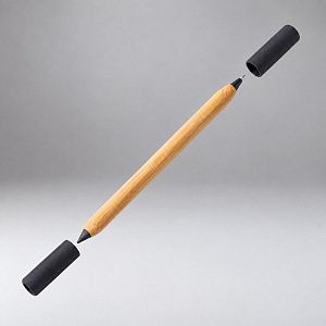 Вечный карандаш и ручка из бамбука «Black bamboo»