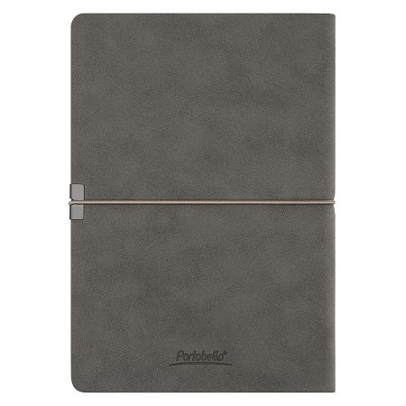 Ежедневник In Velour недатированный, серый