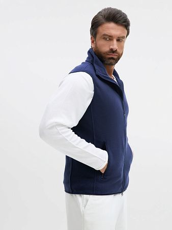Жилет флисовый унисекс Ben Mac, темно-синий, размер M