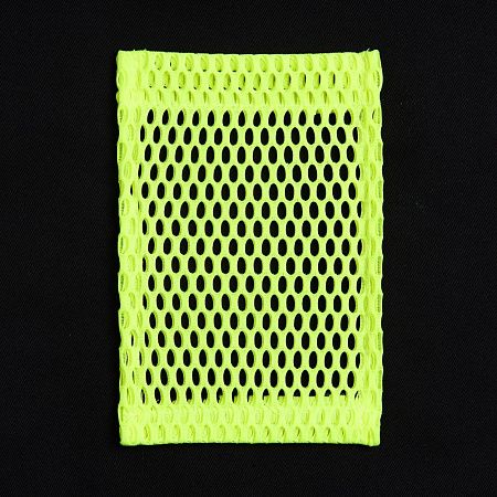 Карман из крупной сетки Pose, желтый неон