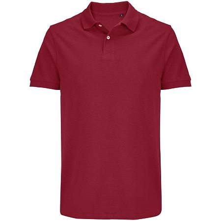 Рубашка поло женская Pacific Women, красная (бургунди), размер XL