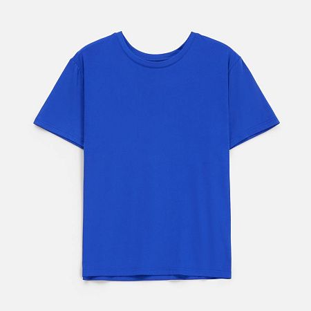 Футболка унисекс Senti, ярко-синяя, размер XL