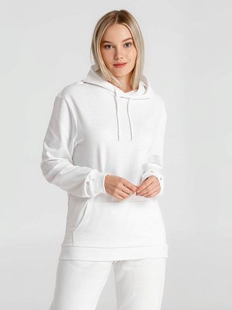 Толстовка с капюшоном унисекс Hoodie, белая, размер 5XL
