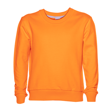 Свитшот детский STAN футер без начёса, 260, 63J, Оранжевый,  (28/1)  (6 лет)