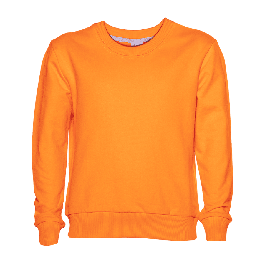 Свитшот детский STAN футер без начёса, 260, 63J, Оранжевый,  (28/1)  (8 лет)