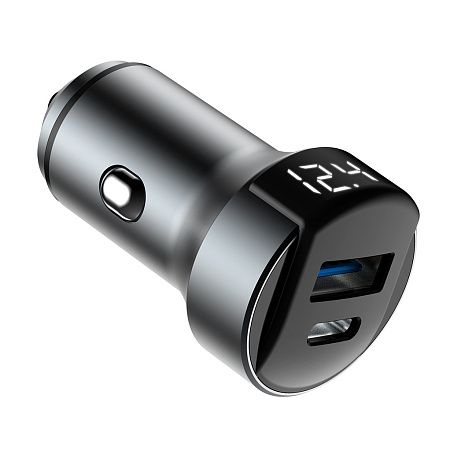 Автомобильное зарядное устройство 2USB с функцией QuickCharge 3.0