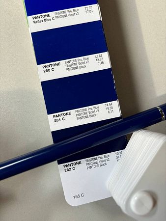 Ручка шариковая и вечный карандаш ETERNITY, металлическая, темно-синяя, матовая