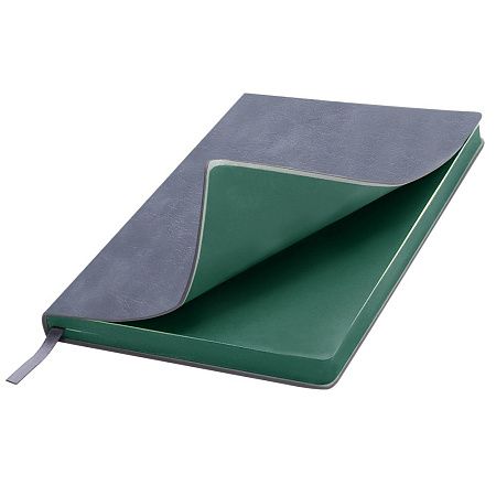 Ежедневник A5 недатированный Carisma в мягком переплёте, зеленый