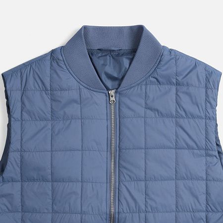 Жилет унисекс Warmbridge, синий (джинс), размер 4XL