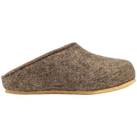 Домашние валенки Step, серо-коричневые (натуральные), размер 36