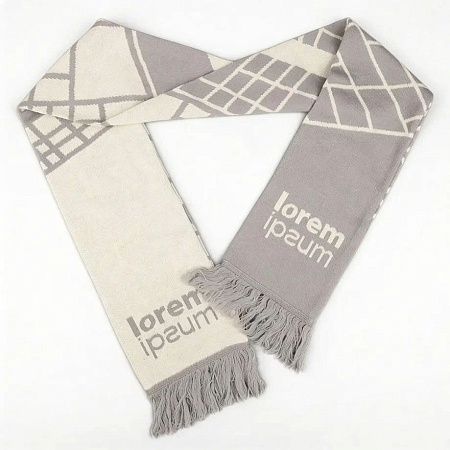 Шарф на заказ Tricksy Classic Fint, M, полушерсть