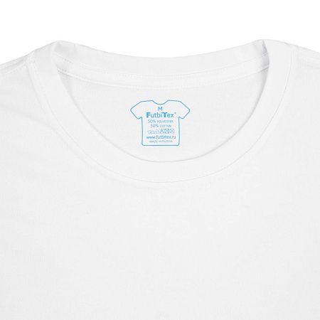 Футболка унисекс Sublimatism, белая, размер S