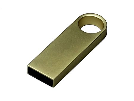 USB 2.0-флешка на 128 Гб с мини чипом и круглым отверстием