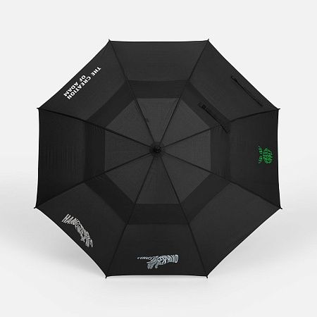 Зонт-трость Dome Double, черный