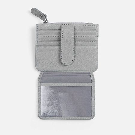 Картхолдер на молнии Unison, серый