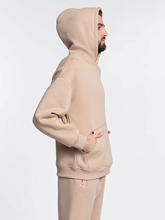 Худи Kulonga Oversize, бежевое (песочное), размер 3XL/4XL