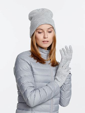 Перчатки Urban Flow, светло-серый меланж, размер S/M