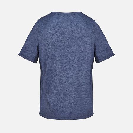 Футболка спортивная унисекс Storm, темно-синий меланж, размер XL