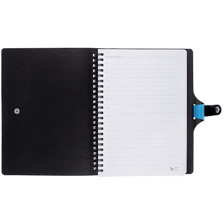 Ежедневник Strep Front на заказ, недатированный, голубой