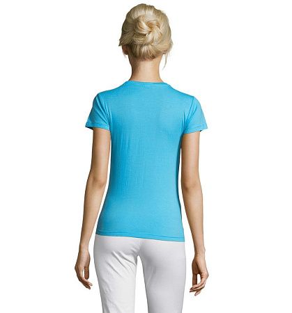 Футболка женская Regent Women, бирюзовая, размер L