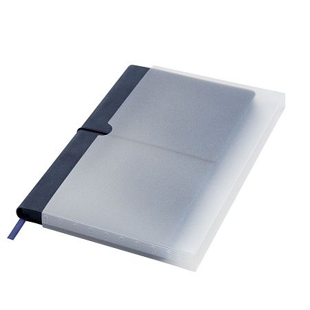 Ежедневник In Velour недатированный, черный