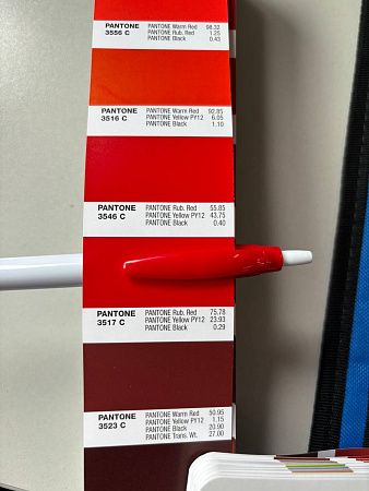 Ручка шариковая, Simple, пластиковая, белая/фиолетовая