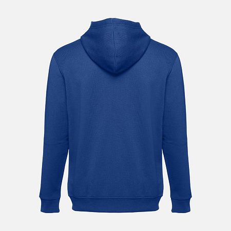 Толстовка мужская на молнии с капюшоном Amsterdam, ярко-синяя, размер S