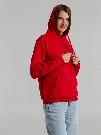 Толстовка с капюшоном Snake II красная, размер 4XL