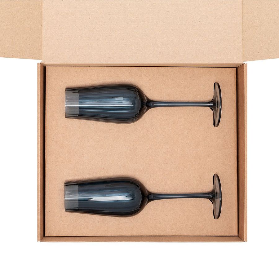 Подарочный набор 2 бокала для шампанского Toscana