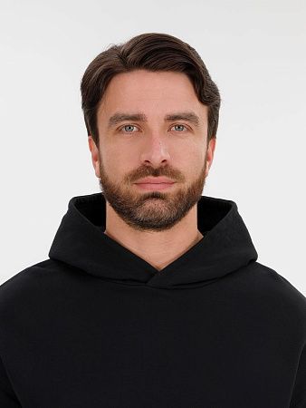 Худи оверсайз унисекс Outshine, черное, размер XS/S