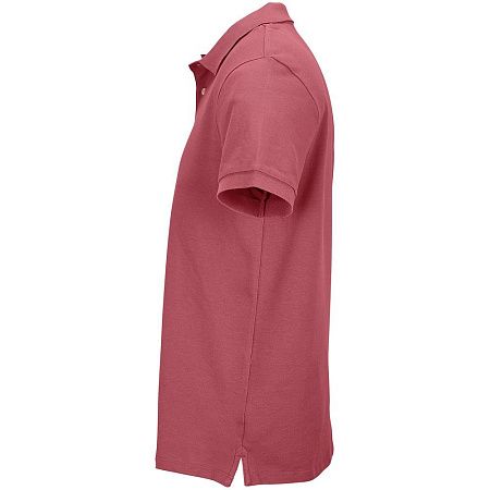 Рубашка поло унисекс Pacific, розовая (лососевая), размер M