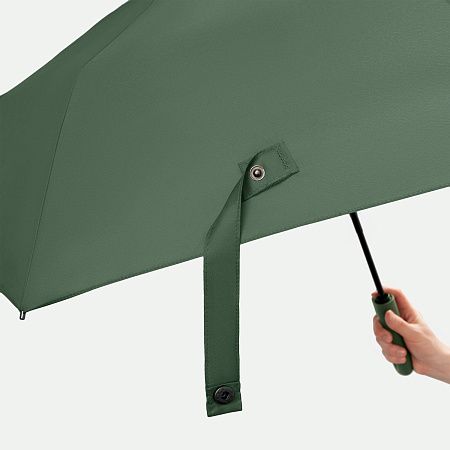 Зонт складной Azimut, зеленый