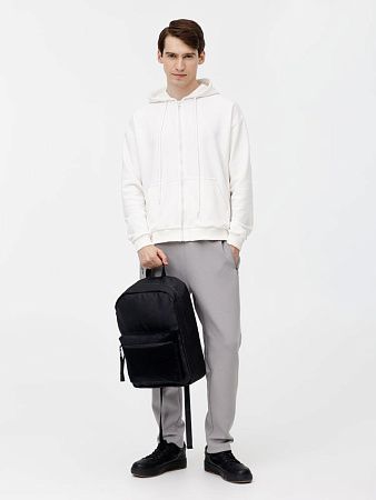 Рюкзак Patch Catcher с карманом из липучки, черный