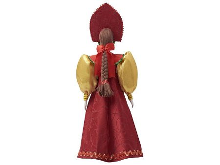 Подарочный набор: кукла фарфоровая, мёд с гецким орехом