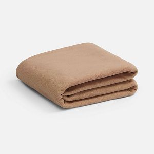 Флисовый плед Warm&Peace, бежевый